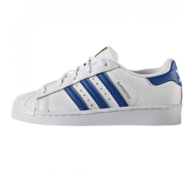 adidas superstar blanc-bleu ba8383