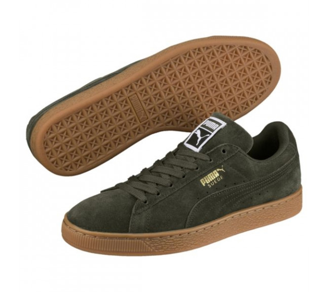 chaussure puma kaki