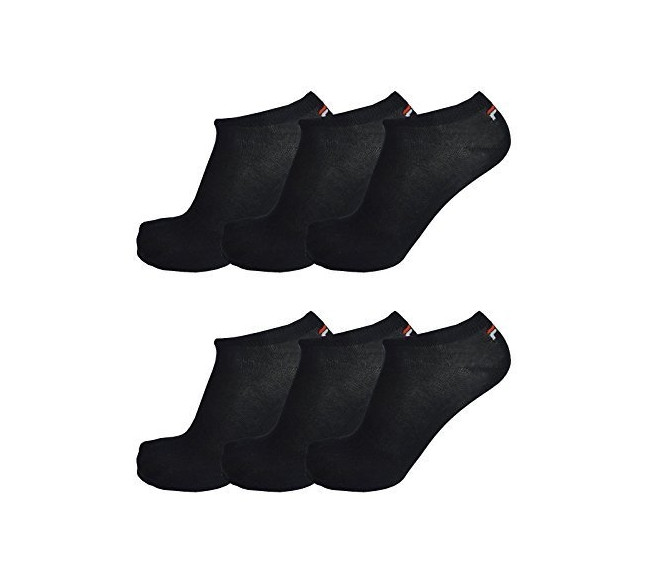fila lot de 3 socquettes de sport calza socks adul noir noir/9100/200