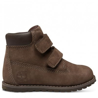 TIMBERLAND - TIMBERLAND POKEY PINE HOOK ET LOOP A127B MARRON - OFFSHOES.FR marron baby.