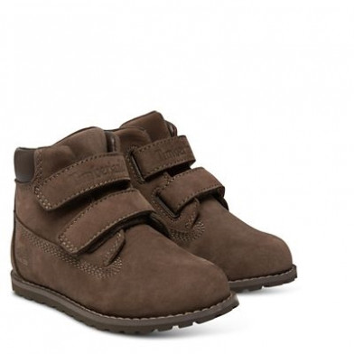 TIMBERLAND - TIMBERLAND POKEY PINE HOOK ET LOOP A127B MARRON - OFFSHOES.FR marron baby.