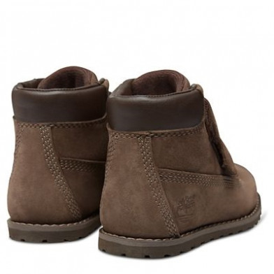 TIMBERLAND - TIMBERLAND POKEY PINE HOOK ET LOOP A127B MARRON - OFFSHOES.FR marron baby.